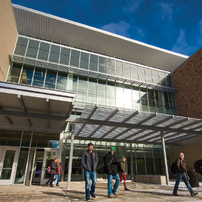 EnziSTEM Image of the Michael B. Enzi STEM Facility in Laramie, WY