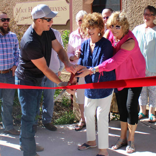 RibbonCutting Photo of an LCBA Ribbon-Cutting ceremony in Laramie, Wyoming
